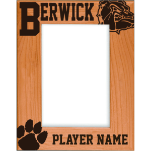 Image of berwick bulldogs custom player frame